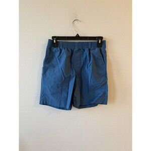 Southern Tide Shoreline Kids Blue Nylon Activewear Swim Shorts Size Large